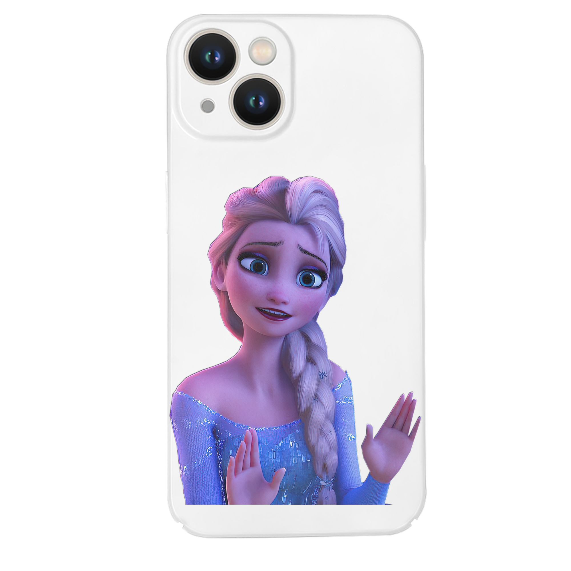 （画像用） アナと雪の女王 アンナ エルサ Frozen Anna Elsa 【iPhone 14シリーズ対応】ハードケース